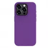 Evelatus Apple iPhone 15 Pro Premium MagSafe Soft Touch Silikonhülle Tiefes Lila