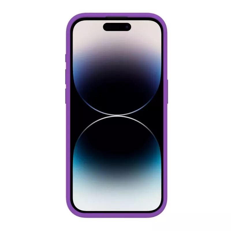 Evelatus Apple iPhone 15 Pro Premium MagSafe Soft Touch Silikonhülle Tiefes Lila