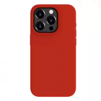 Evelatus Apple iPhone 15 Pro Premium Magsafe Soft Touch Silicone Case Red