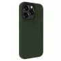 Evelatus Apple iPhone 15 Pro Max Premium MagSafe Soft Touch Silicone Case Dark Olive