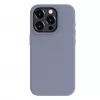 Evelatus Apple iPhone 15 Pro Max Premium MagSafe Soft Touch Silikonhülle Lavendelgrau