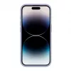 Evelatus Apple iPhone 15 Pro Max Premium MagSafe Soft Touch Silikonhülle Lavendelgrau