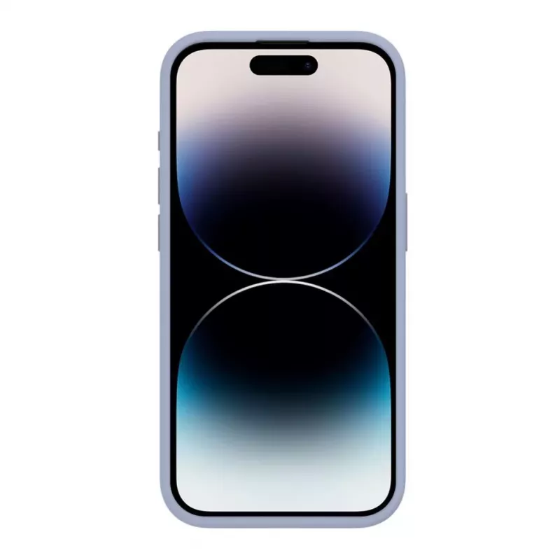 Evelatus Apple iPhone 15 Pro Max Premium MagSafe Soft Touch Silikonhülle Lavendelgrau