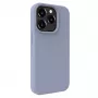 Evelatus Apple iPhone 15 Pro Max Premium MagSafe Soft Touch Silikonhülle Lavendelgrau