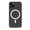 Evelatus Apple iPhone 15 Stoßfeste Hülle mit MagSafe Transparent
