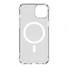 Evelatus Apple iPhone 15 Stoßfeste Hülle mit MagSafe Transparent