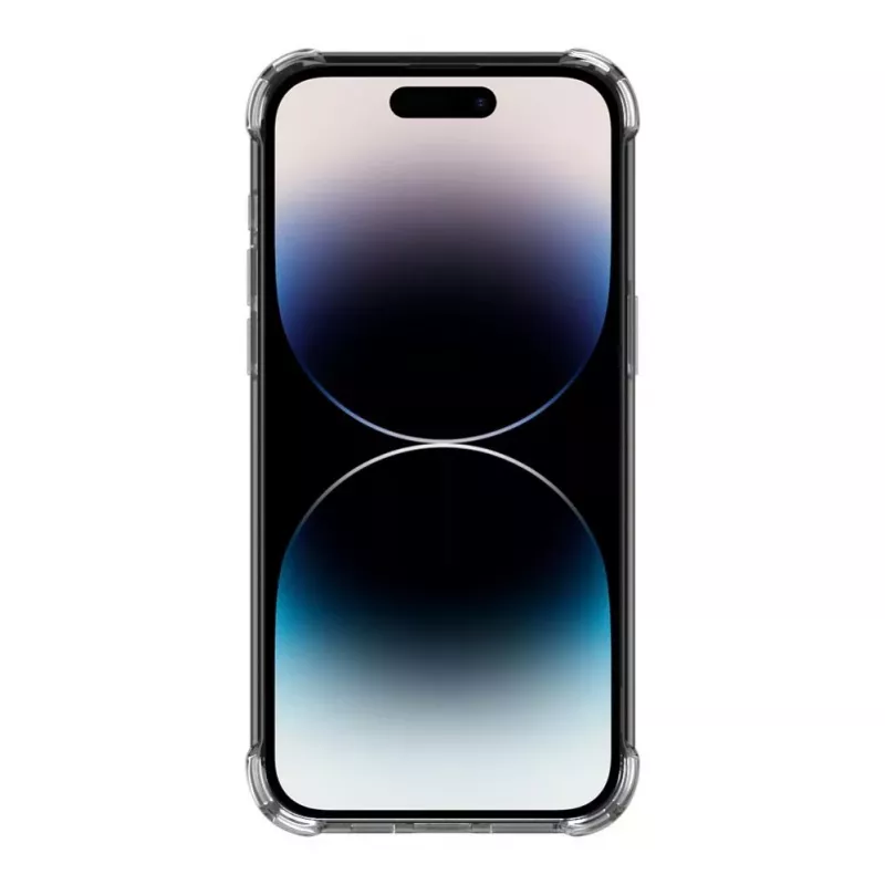 Evelatus Apple iPhone 15 Pro Max Stoßfeste Hülle mit MagSafe Transparent