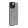 Evelatus Apple iPhone 15 Hybrid Case mit MagSafe PC+TPU Silber