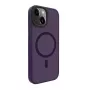 Evelatus Apple iPhone 15 Hybrid Case mit MagSafe PC+TPU Deep Purple