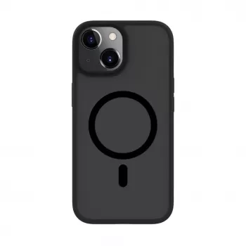 Evelatus Apple iPhone 15 Plus Hybrid Case mit MagSafe PC+TPU Schwarz