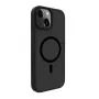 Evelatus Apple iPhone 15 Plus Hybrid Case mit MagSafe PC+TPU Schwarz