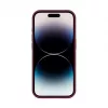 Evelatus Apple iPhone 15 Pro Hybrid Case mit MagSafe PC+TPU Plum