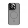 Evelatus Apple iPhone 15 Pro Max Hybrid Case mit MagSafe PC+TPU Silber