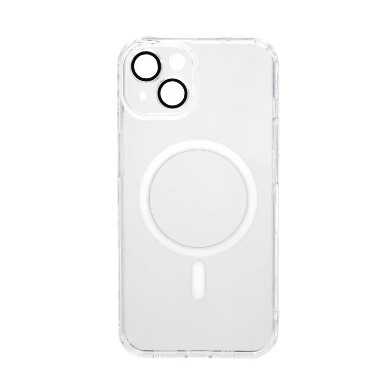 Evelatus Apple iPhone 15 Clear Case mit MagSafe und Kameraschutz Transparent