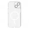 Evelatus Apple iPhone 15 Plus Clear Case mit MagSafe und Kameraschutz Transparent