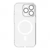 Evelatus Apple iPhone 15 Pro Clear Case mit MagSafe und Kameraschutz Transparent