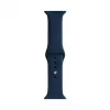 Evelatus Apple Watch 38/40/41mm Silicone Loop Watch Strap (132mm M/L) Blau