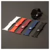 Evelatus Apple Watch 38/40/41mm Silicone Loop Watch Strap (132mm M/L) Blau