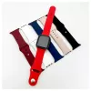 Evelatus Apple Watch 38/40/41mm Silicone Loop Watch Strap (132mm M/L) Blau