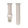 Evelatus Apple Watch 38/40/41mm Silikon Solo Loop Armband (132mm M/L) Pink Sand