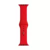 Evelatus Apple Watch 42/44/45mm Silicone Loop Watch Strap (140mm M/L) Red