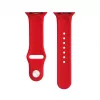 Evelatus Apple Watch 42/44/45mm Silicone Loop Watch Strap (140mm M/L) Red