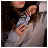 Evelatus Apple iPhone 15 Pro Max Armor Case TPU+PC Customized Print Design Marble Silver