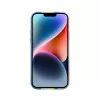 Evelatus Apple iPhone 15 Silikonhülle Mehrfarbig Blau Pink