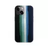 Evelatus Apple iPhone 15 Silikonhülle Mehrfarbig Grün