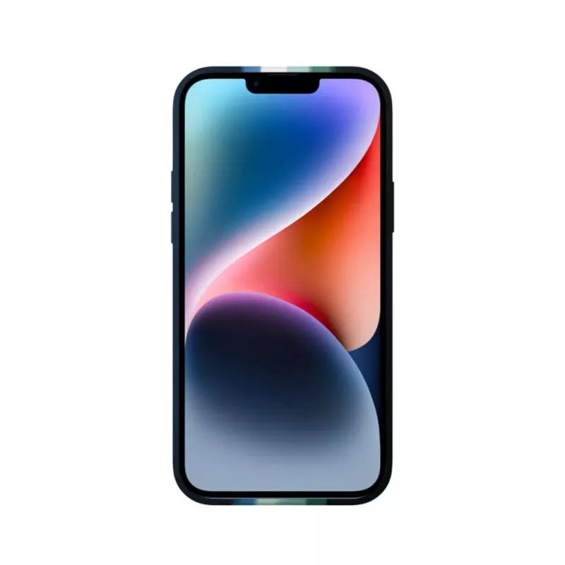 Evelatus Apple iPhone 15 Silikonhülle Mehrfarbig Grün