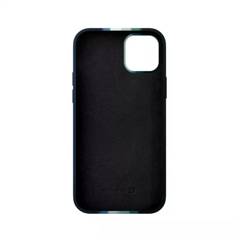 Evelatus Apple iPhone 15 Silikonhülle Mehrfarbig Grün