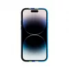 Evelatus Apple iPhone 15 Pro Max Silikonhülle Mehrfarbig Blau