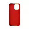 Evelatus Apple iPhone 15 Pro Max Silikonhülle Mehrfarbig Regenbogen
