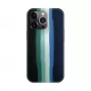 Evelatus Apple iPhone 15 Pro Max Silikonhülle Mehrfarbig Grün