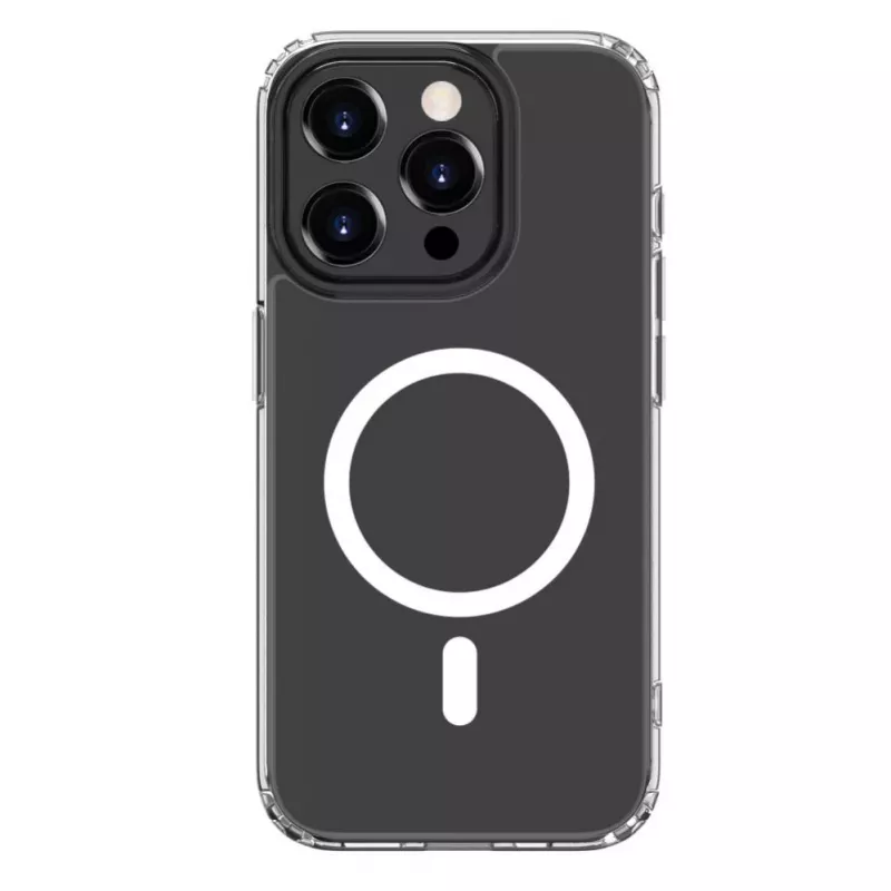 Evelatus Apple iPhone 15 Pro Max Clear Case mit MagSafe Transparent