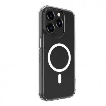 Evelatus Apple iPhone 15 Pro Max Clear Case mit MagSafe Transparent
