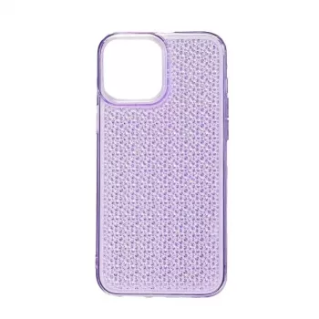 iLike Apple iPhone 14 Silikonhülle Shine Transparent Violett