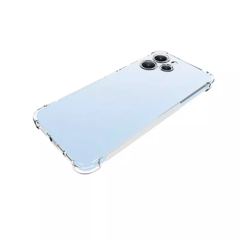 Evelatus Xiaomi Redmi 12 Military Shockproof Silicone Case Transparent