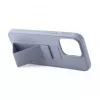 iLike Apple iPhone 13 Silikonhülle mit Standfuß Lila