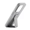 iLike Apple iPhone 15 Silikonhülle mit Standfuß Silber
