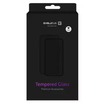 Evelatus Apple iPhone 15 Plus Corning Gorilla Glass Anti-Statisch 3D Full Cover 5X Starker Displayschutz