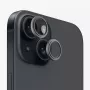 Evelatus Apple iPhone 15 Kamera-Linsenschutz Armor Schwarz