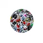 iLike Universal Pop Holder Stickers - Schwarz - 1 Pack