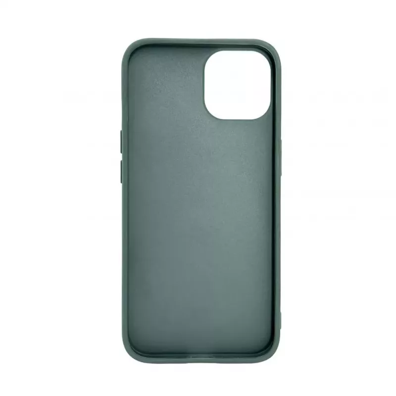 iLike Apple iPhone 15 Leder-Tasche mit verstecktem Fach und Standfuß Grün