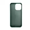 iLike Apple iPhone 15 Pro Leder-Tasche mit verstecktem Fach und Standfuß Grün