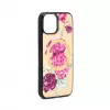 Evelatus Apple iPhone 15 Wallet und Slim Cover Case Beige