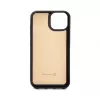Evelatus Apple iPhone 15 Wallet und Slim Cover Case Beige