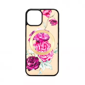 Evelatus Apple iPhone 15 Wallet und Slim Cover Case Beige