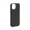 Evelatus Apple iPhone 15 Magnet Zip Pocket Case Zipper Design Schwarz