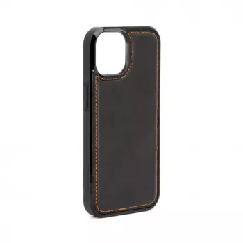 Evelatus Apple iPhone 15 Magnet Zip Pocket Case Zipper Design Schwarz